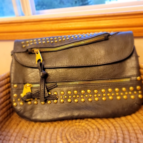 UE Handbag, Size 12" wide/ 8" height, Color: Grey - Picture 6 of 7